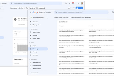 Google I/O Search Console Update: New Report For Indexed Videos by: Matt G. Southern